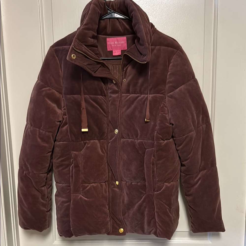 Rose / Blush Isaac Mizrahi Quilted Jacket